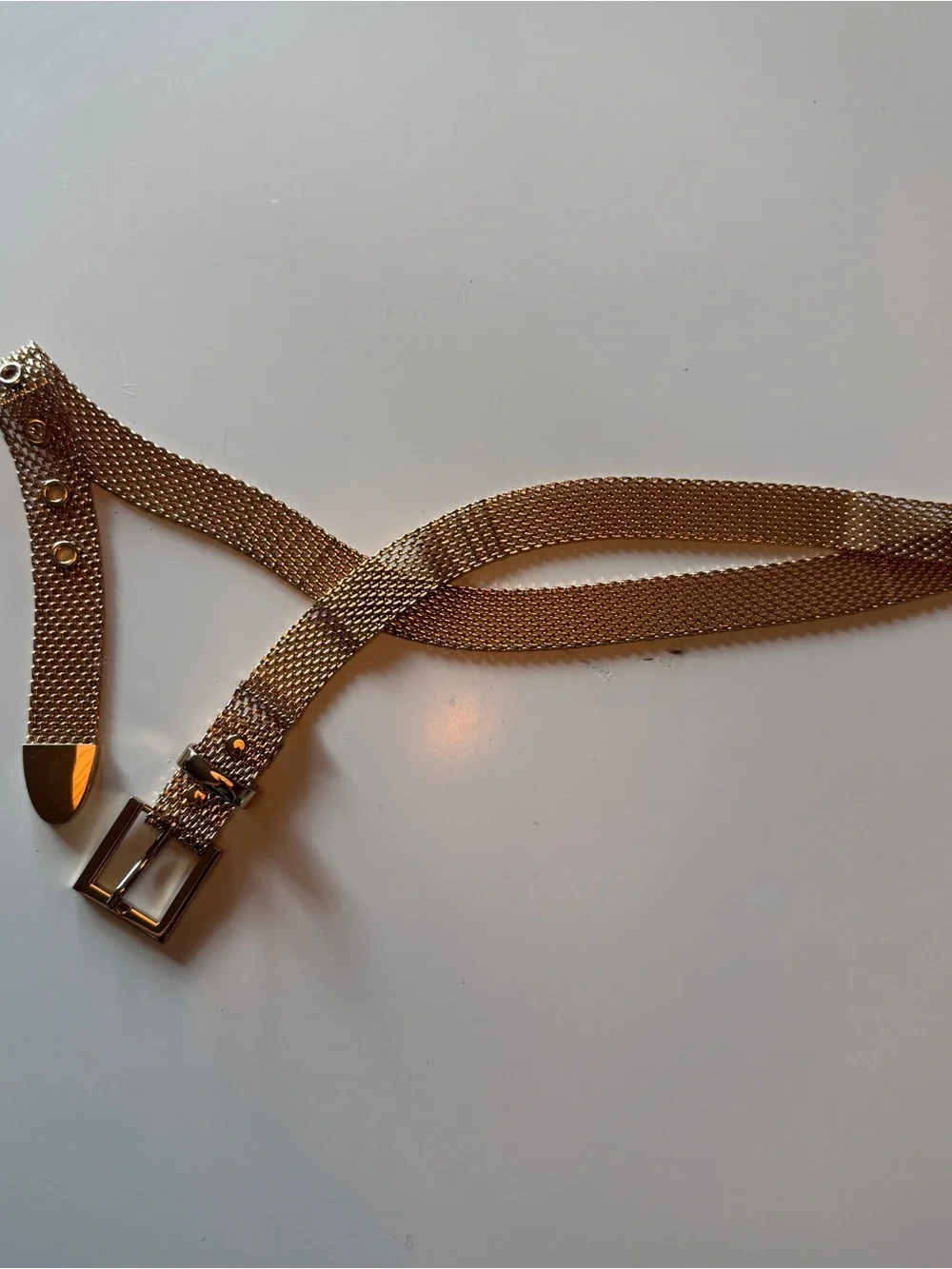 H&M Gold Mesh Chain Belt